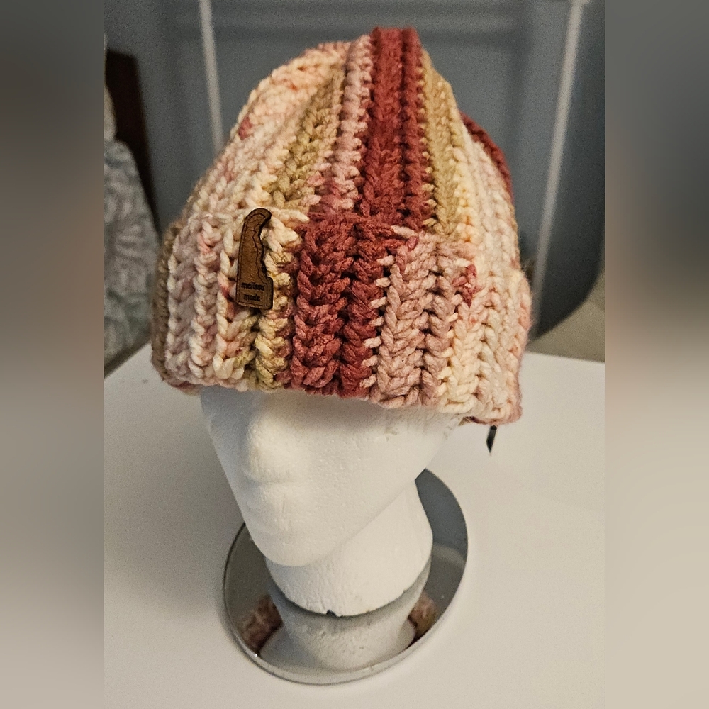 Handmade Multicolor Crochet Beanie
